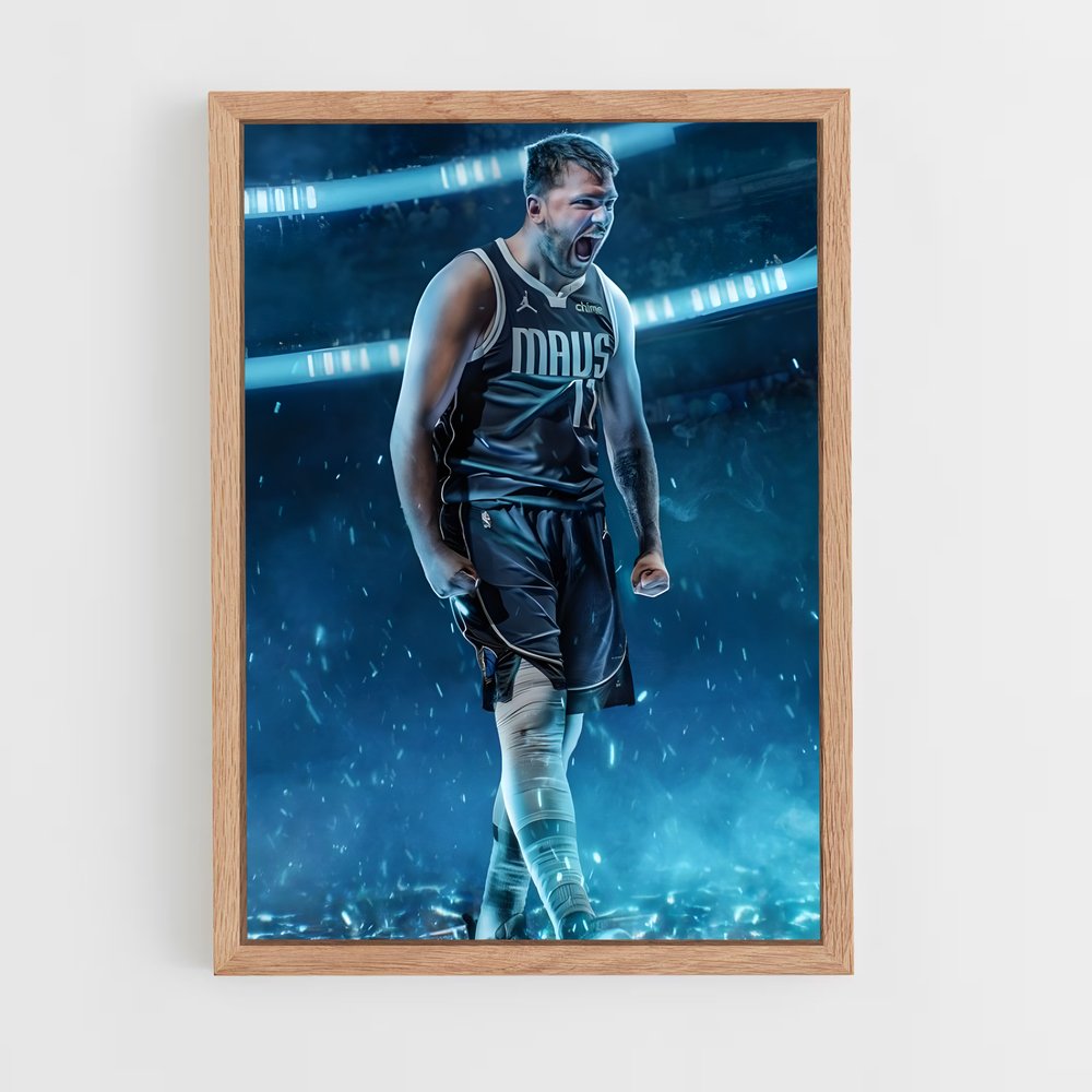 Poster Le Dunk Éblouissant – affiche Basketball (vue 4)
